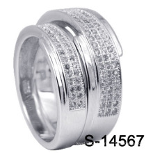 Anéis de casamento da jóia da prata de 925 forma (S-14567)